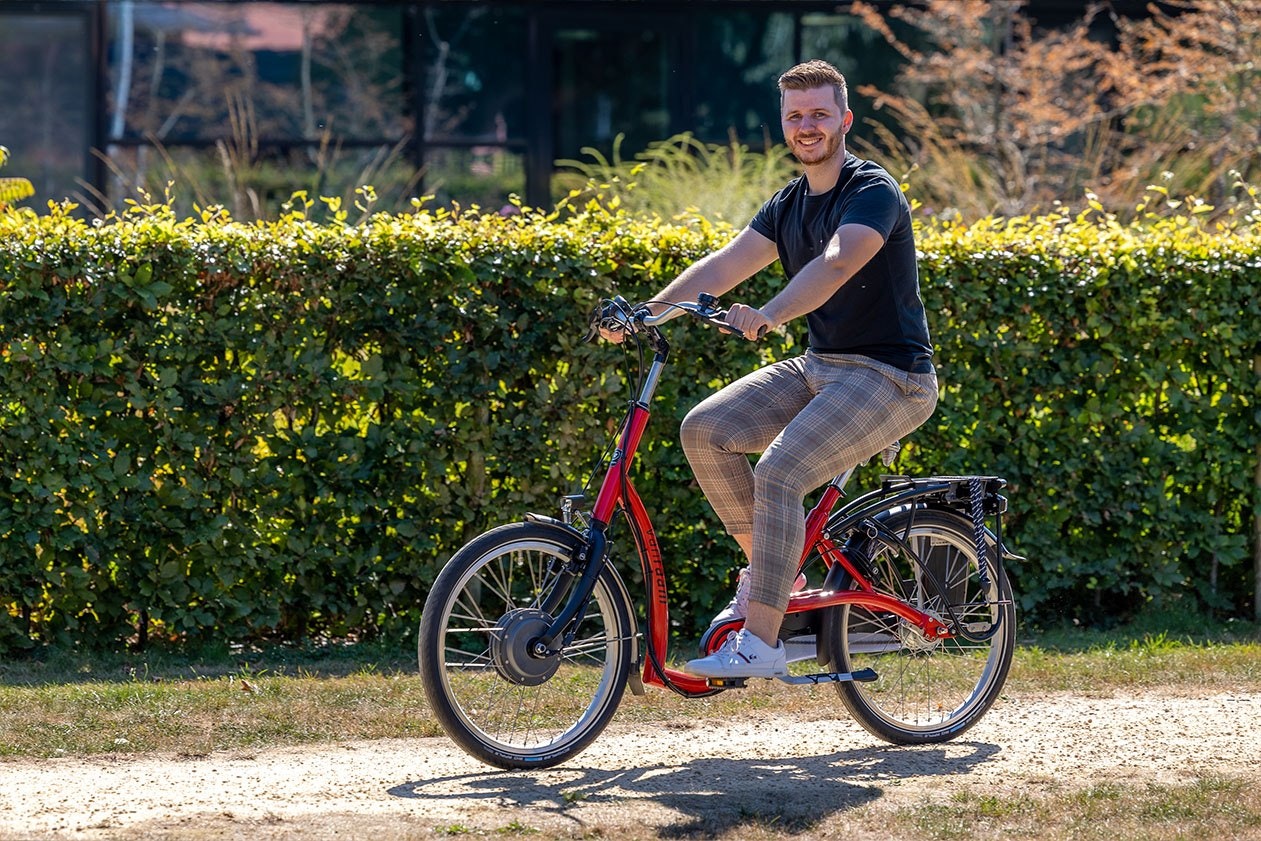 mobility in the elderly van raam balance low step through bike