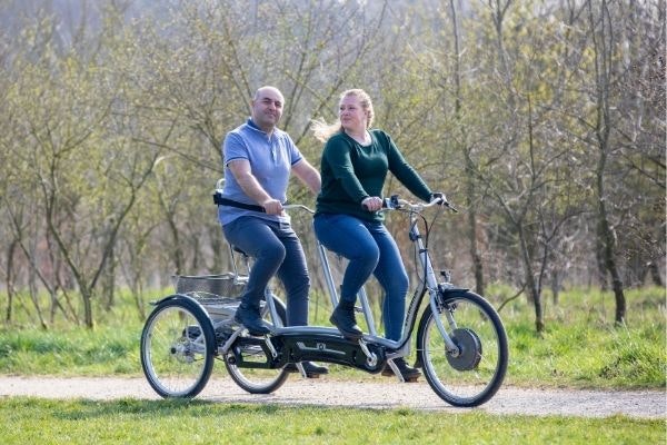 mobility in the elderly van raam twinny plus tandem