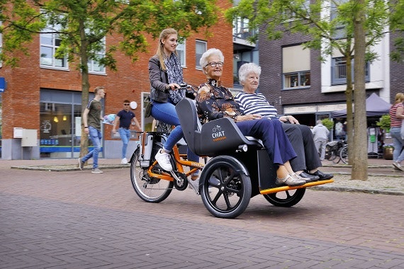 Transportfahrräder Van Raam Chat