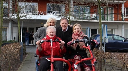 Van Raam duo bike for care institutions