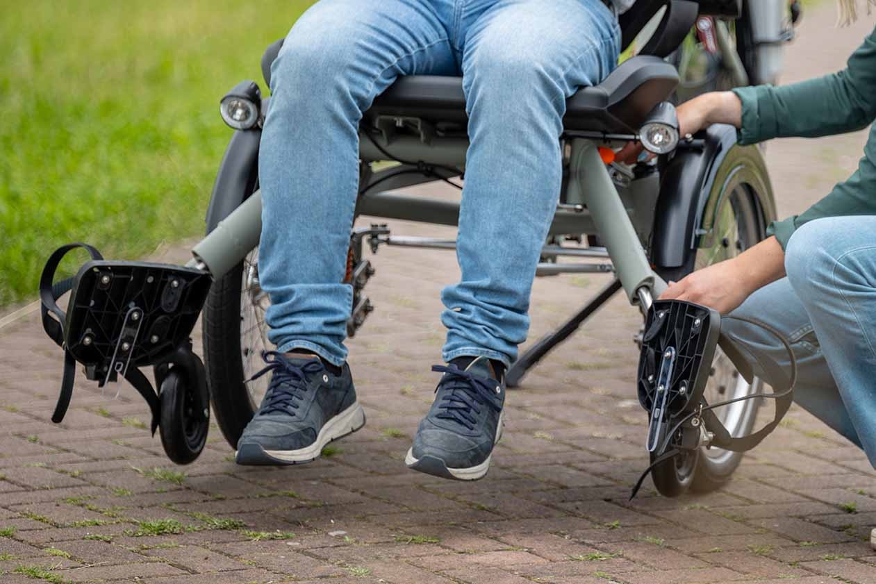 vernieuwde rolstoelfiets OPair Van Raam