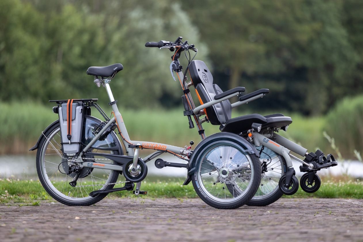 Veloplus en OPair rolstoelfietsen Van Raam