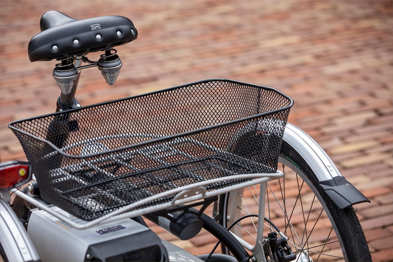 Einkaufskorb Maxi Comfort Senioren Dreirad mit tiefem Einstieg