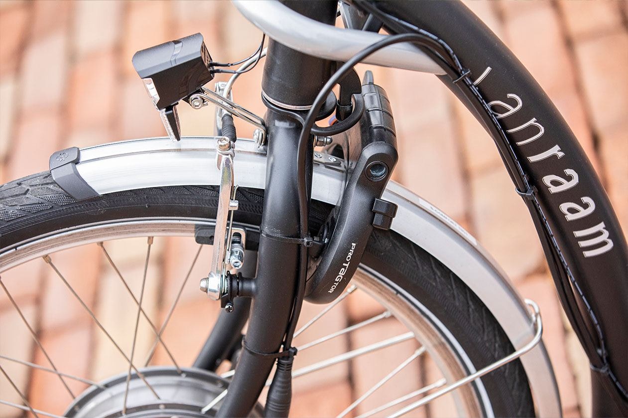 Tiefeinsteiger Fahrrad mit drei Rädern Maxi Comfort Van Raam Beleuchtung