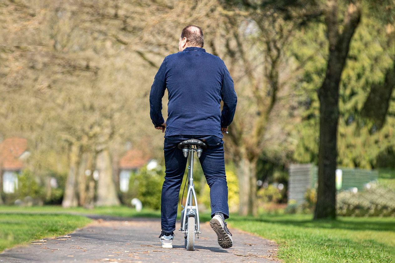 Longer distances City walking bike for adults Walking support custom made