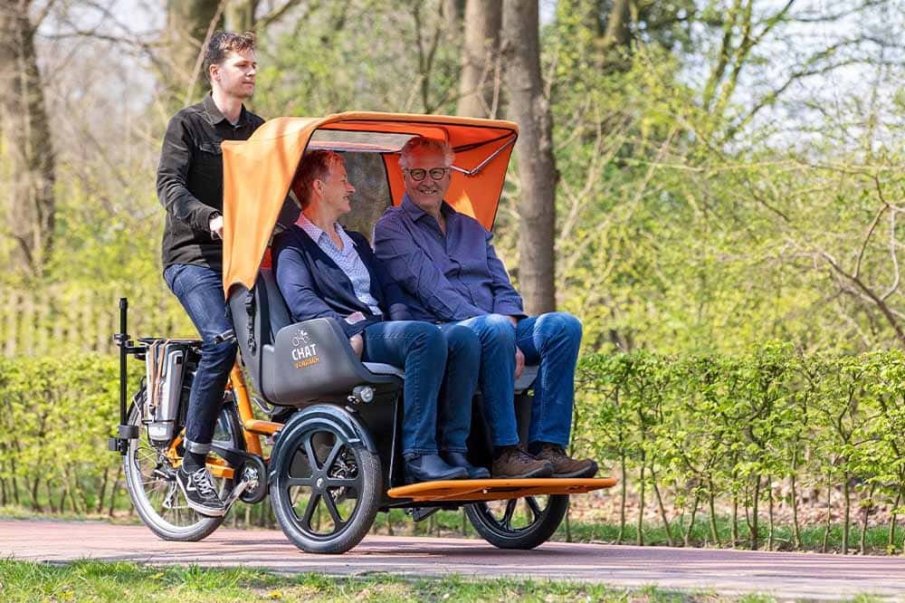 Van Raam Chat rickshaw bike