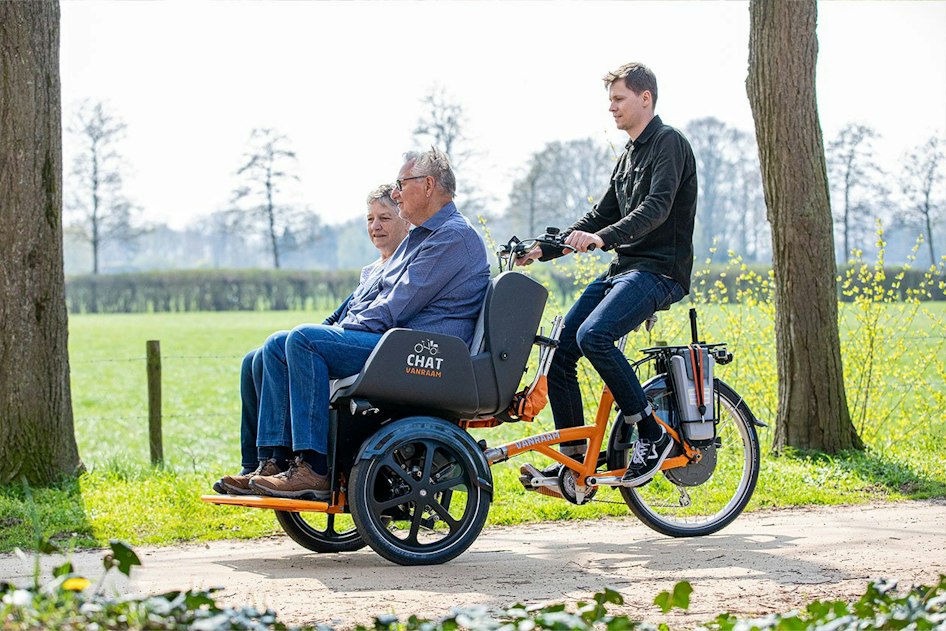 Chat Rickshaw Bike | Transportbike by vanRaam | vanRaam