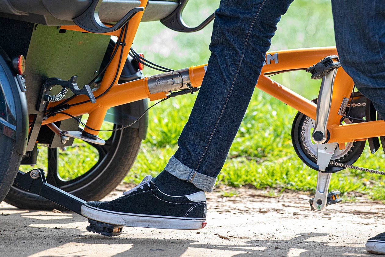 Van Raam pousse pousse électrique Chat vélo pour les personnes âgées