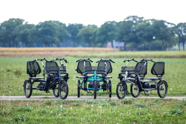 Van Raam Parallel Tandem Fun2Go mit Motor Tretunterstützung