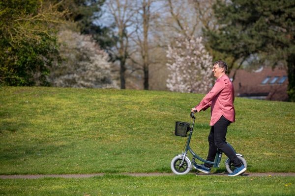 maintain mobility with the van raam city walking aid