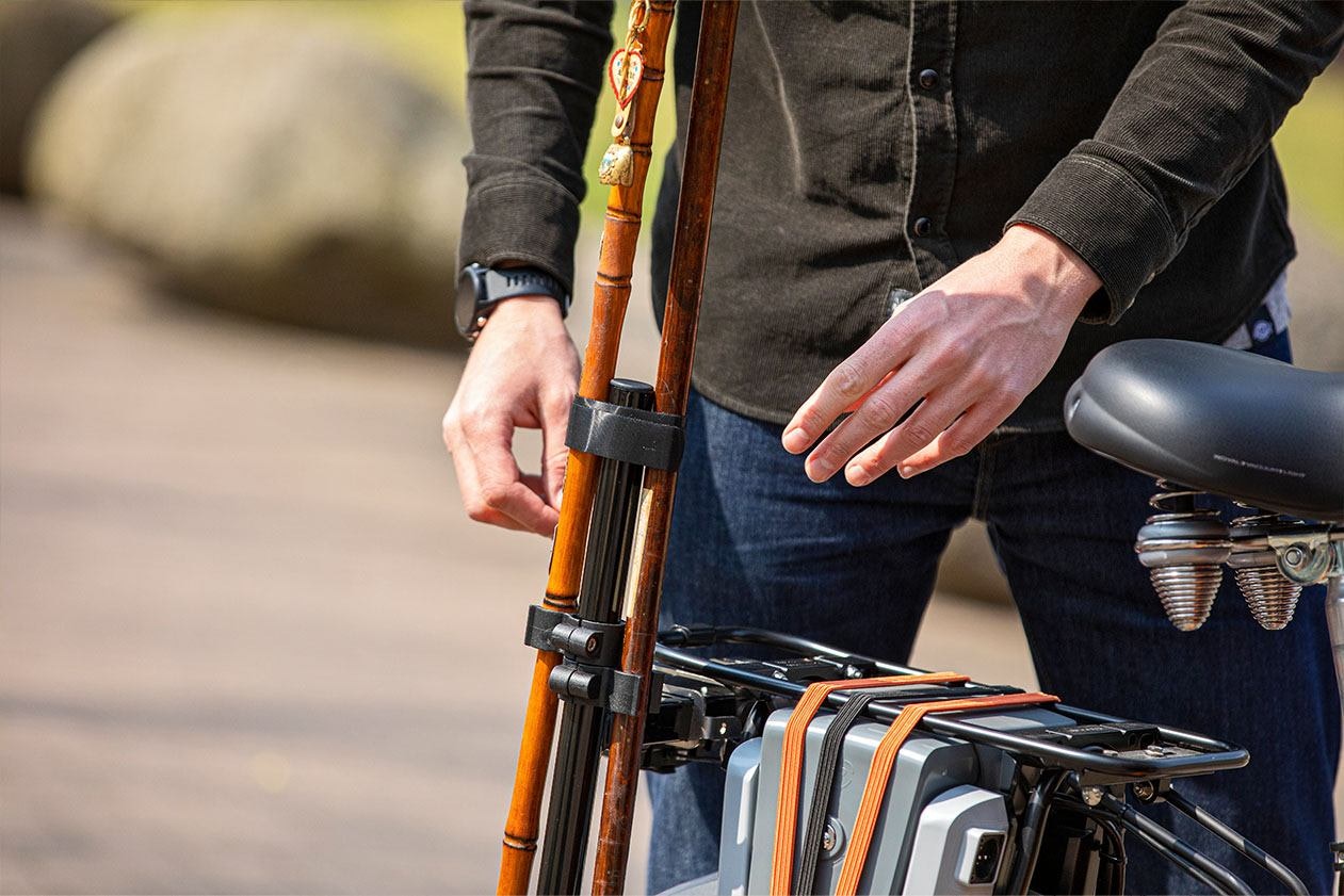 Stockhalter Van Raam Chat Senioren Rikscha Fahrrad