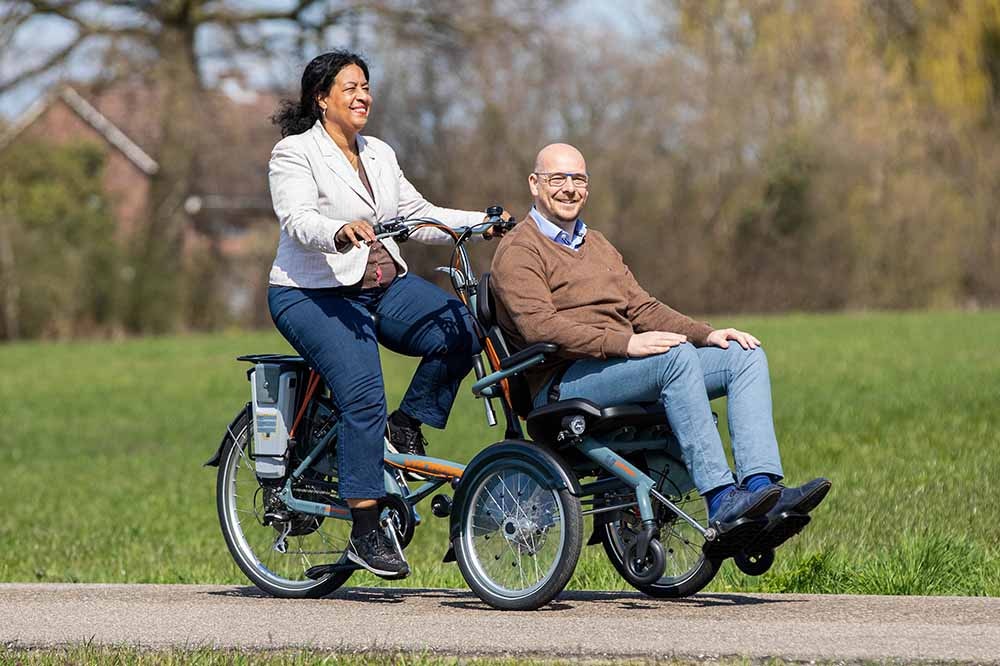 Van Raam OPair rolstoel fiets