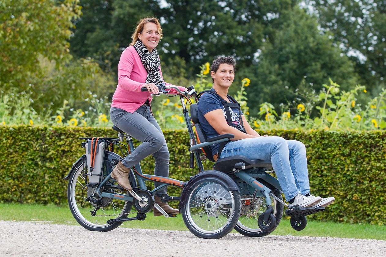 Vélo fauteuil roulant OPair Van Raam