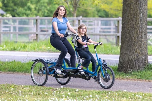 Van Raam dreiradtandem Kivo Plus fuer Menschen mit Autismus