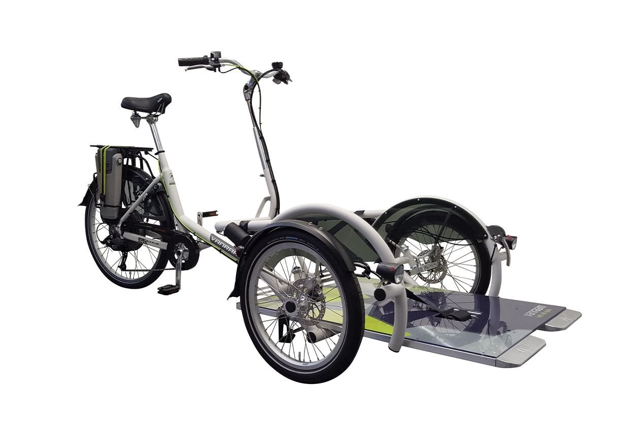 VeloPlus Rollstuhltransportfahrrad mit Tretunterstützung
