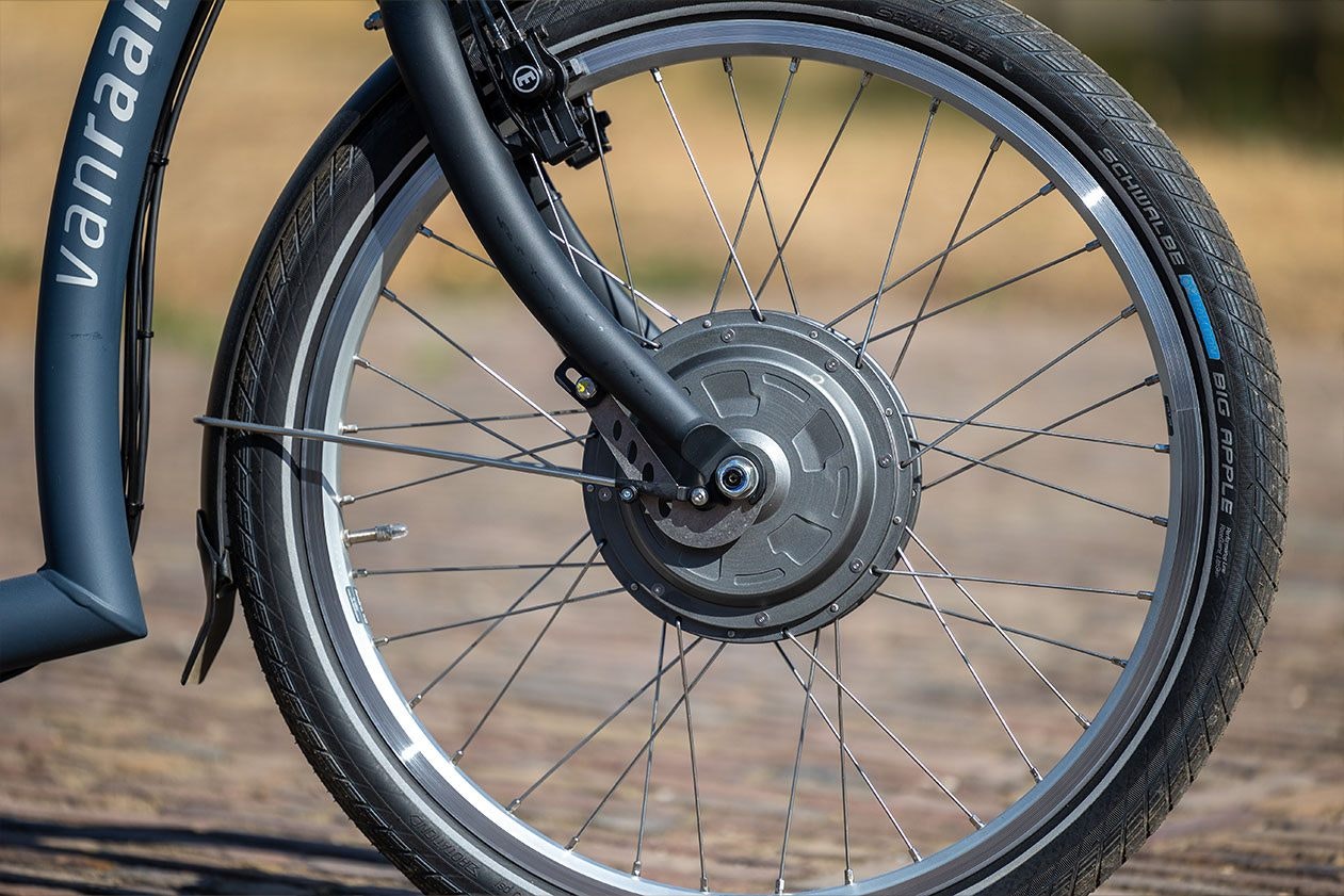 Balance comfortabele elektrische fiets met lage instap Van Raam motor