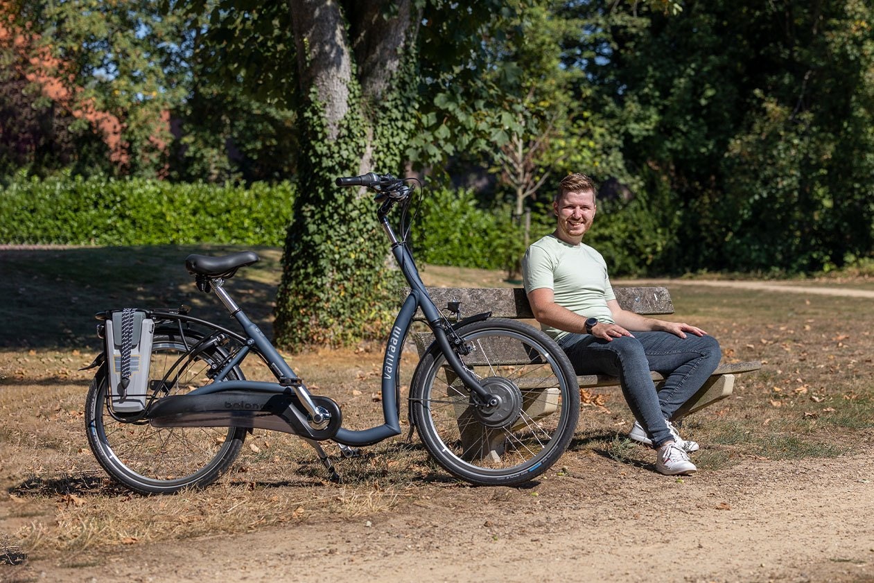 Balance Fahrrad mit niedrigem Einstieg Van Raam