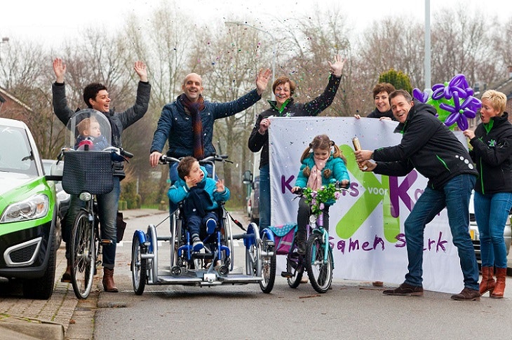 Van Raam and the Kanjers voor Kanjers Foundation