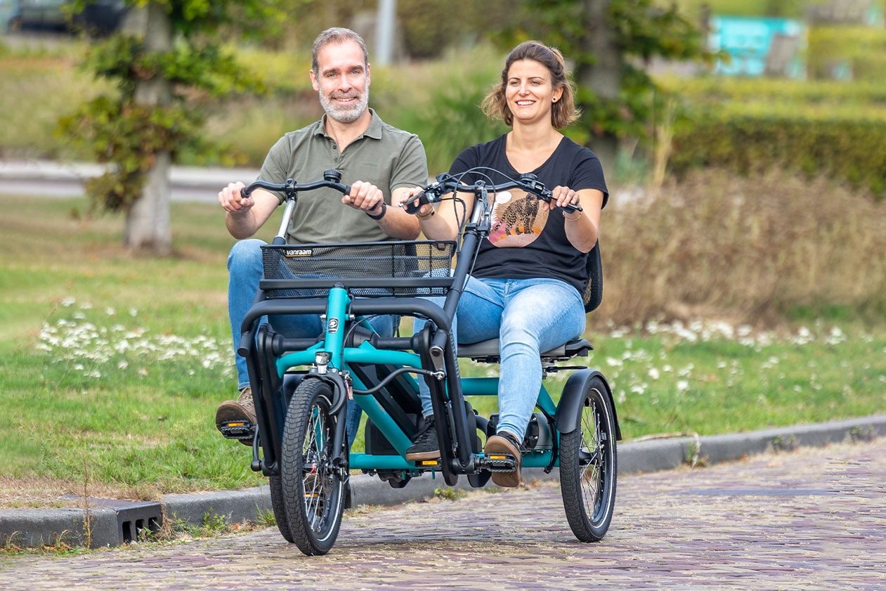 Van Raam Fun2Go side by side tandem bike