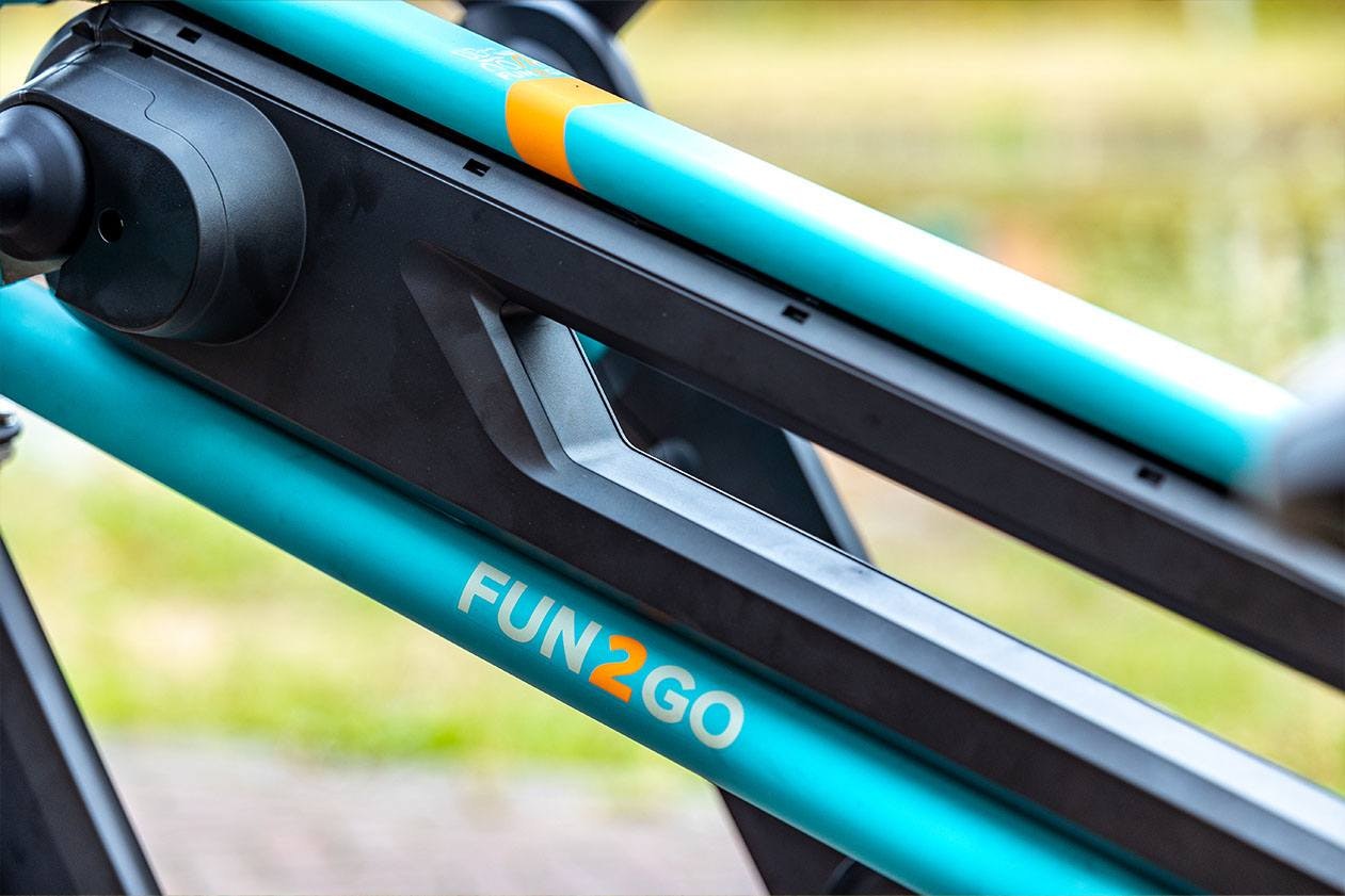 Fun2Go driewieltandem Van Raam