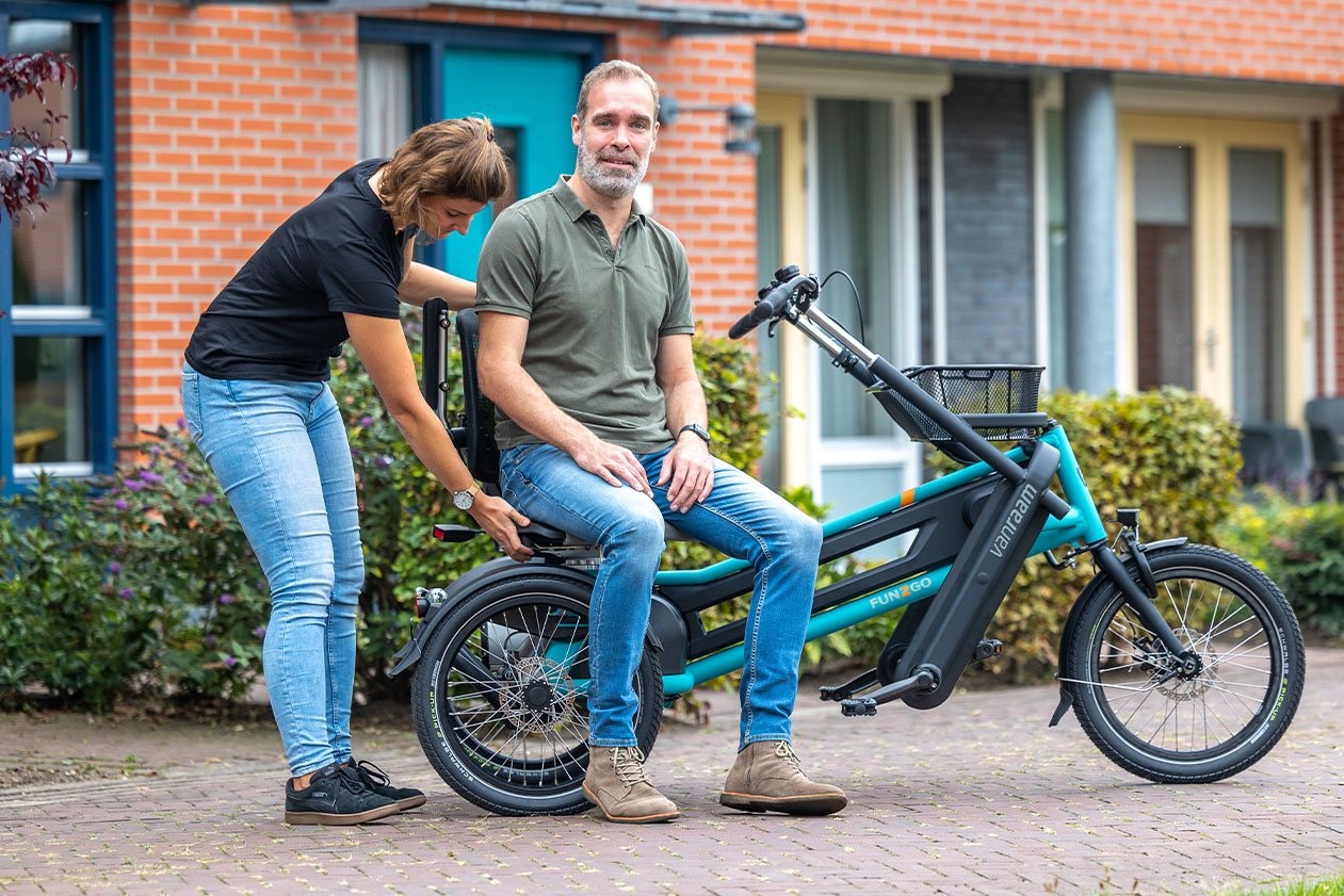 Fun2Go vélo duo siège pivotant