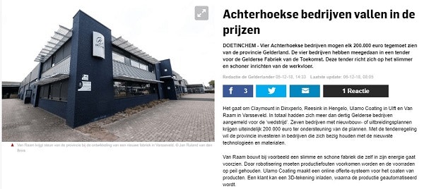 companies from the achterhoek win prices