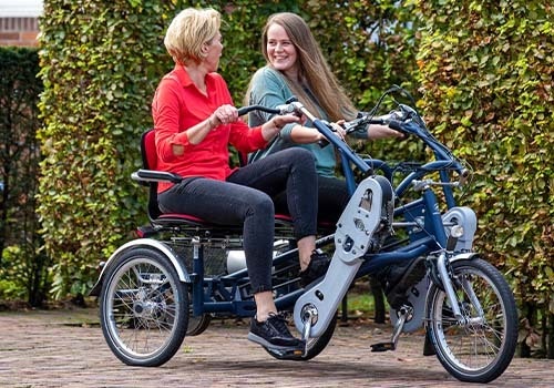 Initiatieven met de Van Raam Fun2Go duofiets in tijden van corona