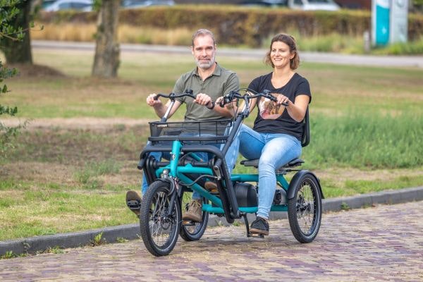 van raam fun2go is a double seat tricycle