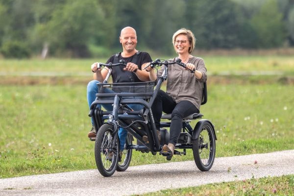 Van Raam what is a side by side tandem bike advantages