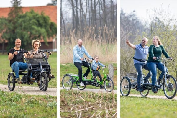 van raam dubbelzit driewielers