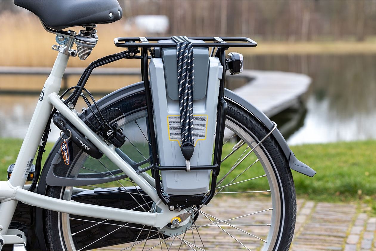 Vélo tandem électrique a batterie Van Raam Twinny