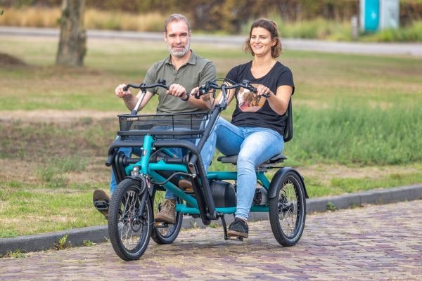 Sociale fietsen duofiets Fun2Go van Van Raam