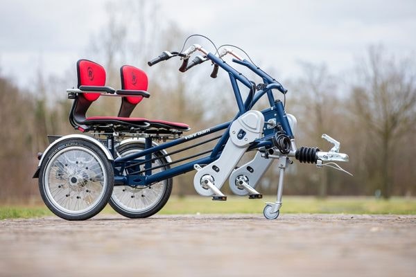 van raam funtrain Side-by-side tandem for healthcare institutions