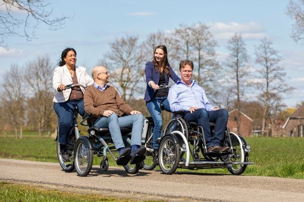 van raam Rollstuhlfahrräder für Pflege-einrichtungen