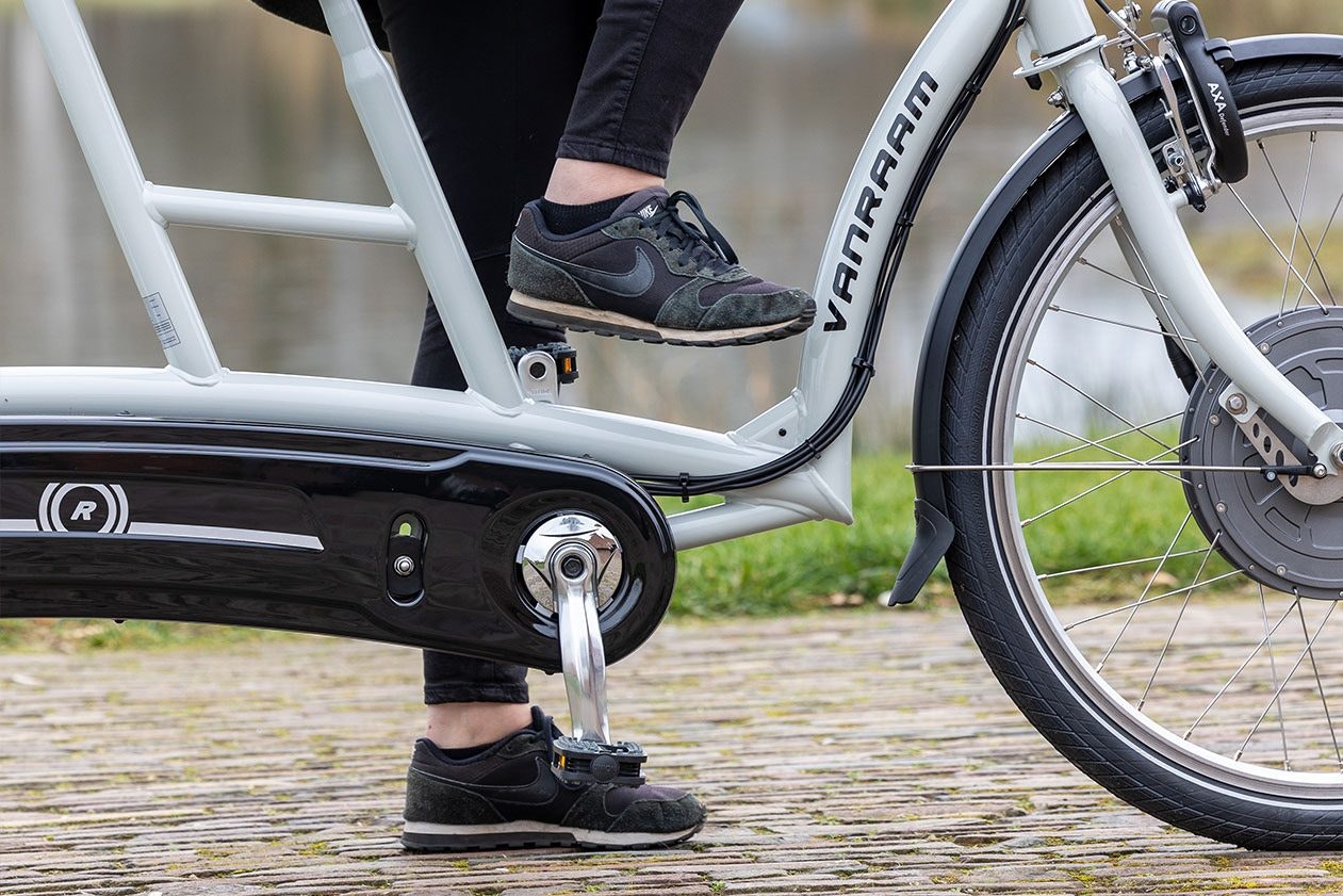 Dreirad Tandem mit Elektroantrieb Van Raam Twinny Plus