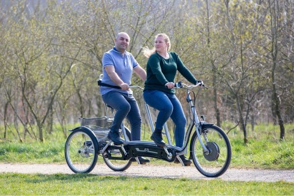 Tandem Fahrrad für Blinde bei Van Raam Spezialfahrräder