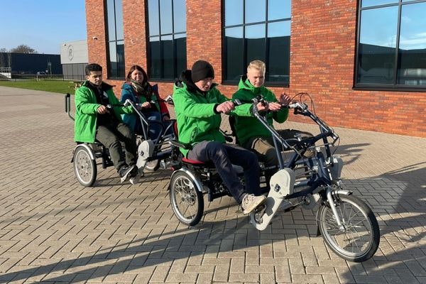 Händlerwochenende Dreirad-Zentrum Van Raam  Fahrradprüfung