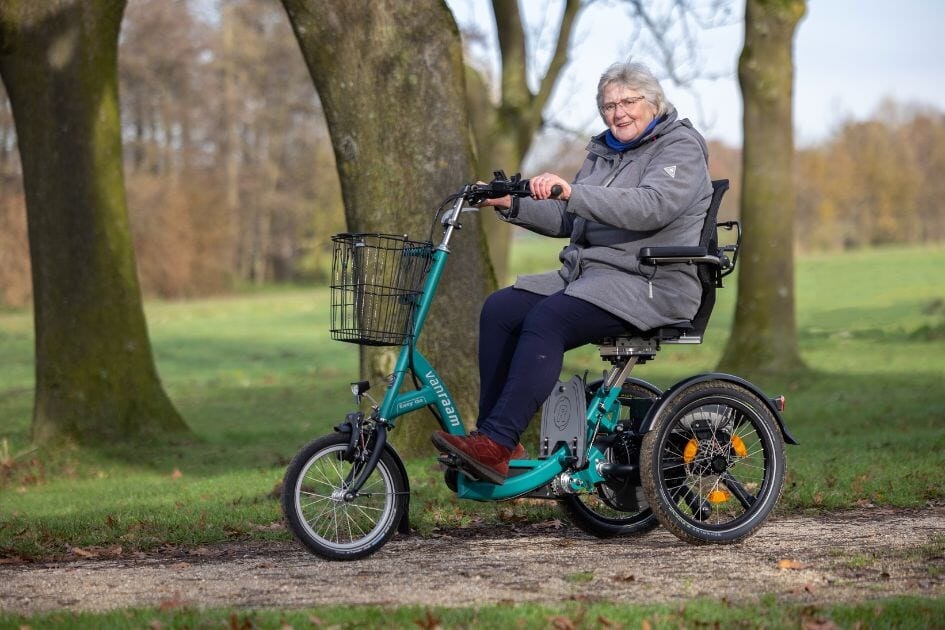 Fietsen met een wisselend energieniveau Van Raam Easy Go scootmobielfiets