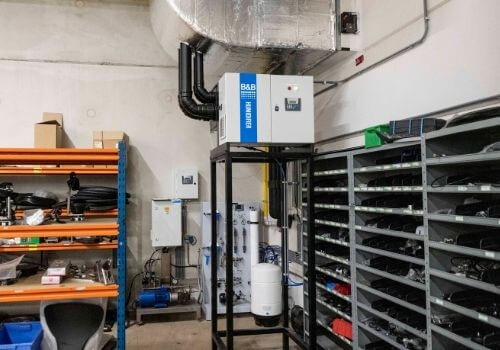 B&B Humidification luchtbevochtiging bij Van Raam