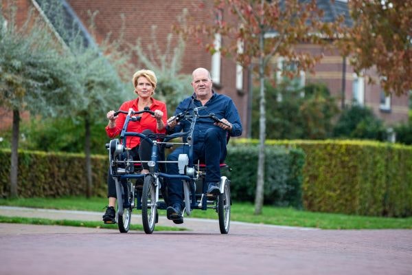 Van Raam fun2go duo driewielfiets lenen in Vinkel