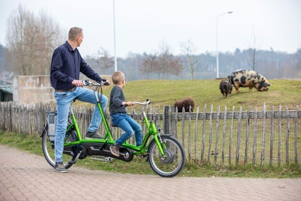 Tandem fiets Kivo van Van Raam