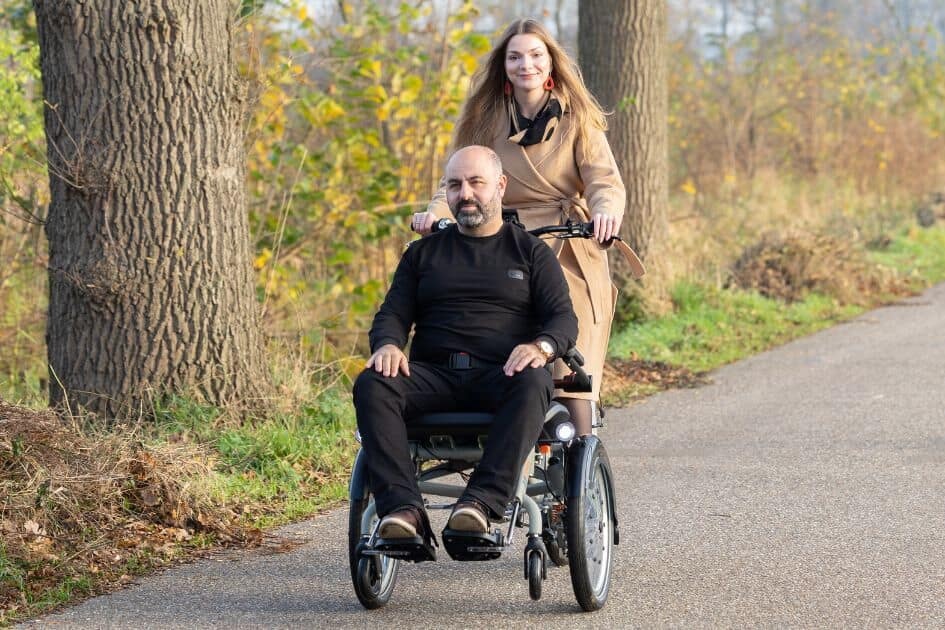 Rolstoelfiets OPair van Van Raam