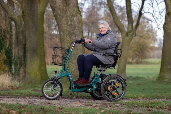 Versnellingen op aangepaste Van Raam fietsen Easy Go scootmobielfiets