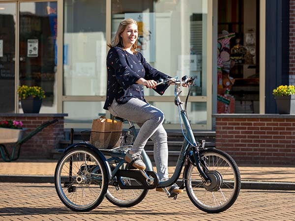 Versnellingen op aangepaste Van Raam fietsen Maxi driewielerVersnellingen op aangepaste Van Raam fietsen Maxi driewieler