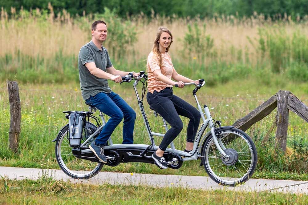 Gangschaltung an Van Raam Spezialfahrrad Twinny Tandem