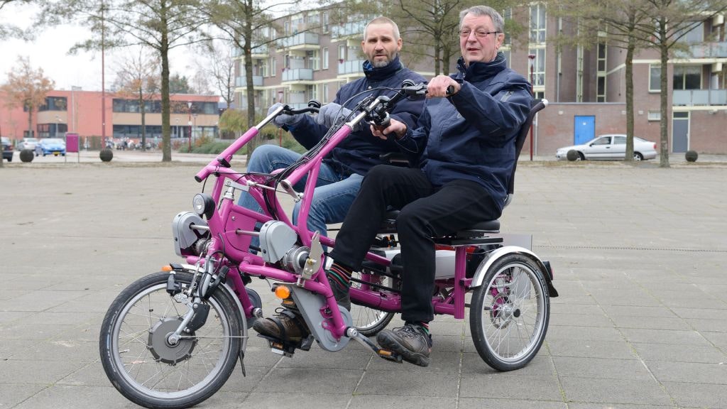 duofiets van raam nieuwegein