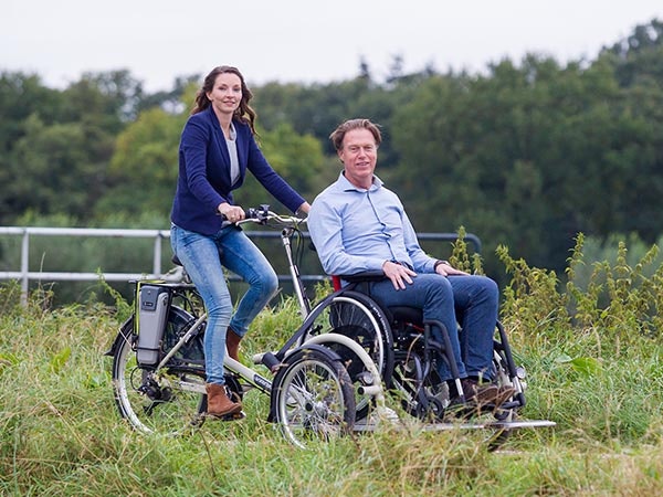 Transportrad VeloPlus Rollstuhlfahrrad Van Raam