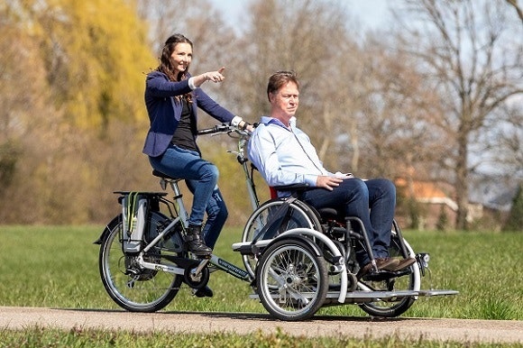 VeloPlus wheelchair bike Van Raam sponsor
