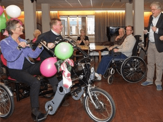 duofiets Fun2Go door stichting Samen Vrienden