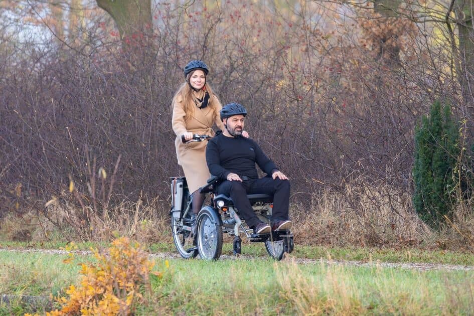 OPair rolstoelfiets 2 personen Van Raam